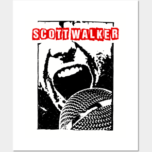 no scot w ll rock and scream Posters and Art